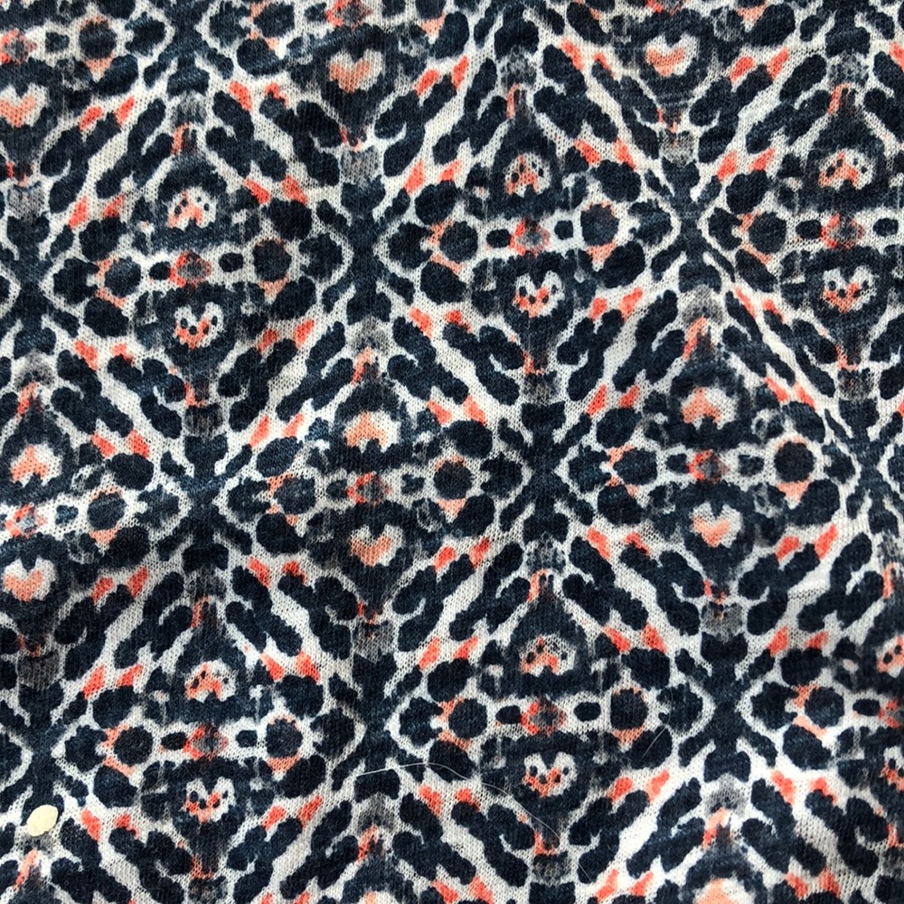 patterned cropped t-shirt - Picture 2 of 2